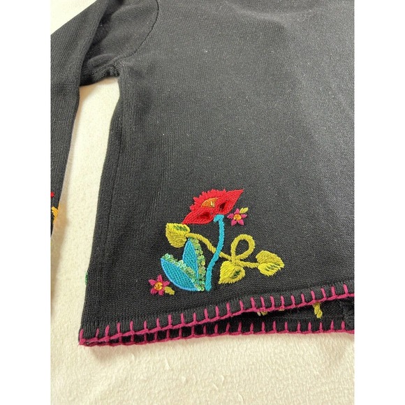 In The Dream Garden Vintage Monkey Jungle Cardigan Sweater Medium - Picture 5 of 7